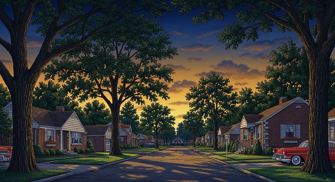 Beech Grove, Indiana — golden-hour neighborhood image